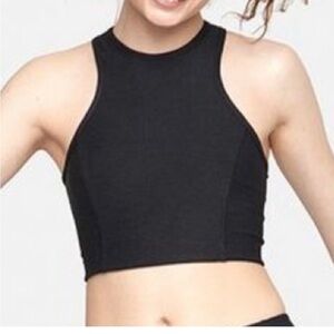 Outdoor Voices Athena Crop Top Tank Charcoal Size Small NEW